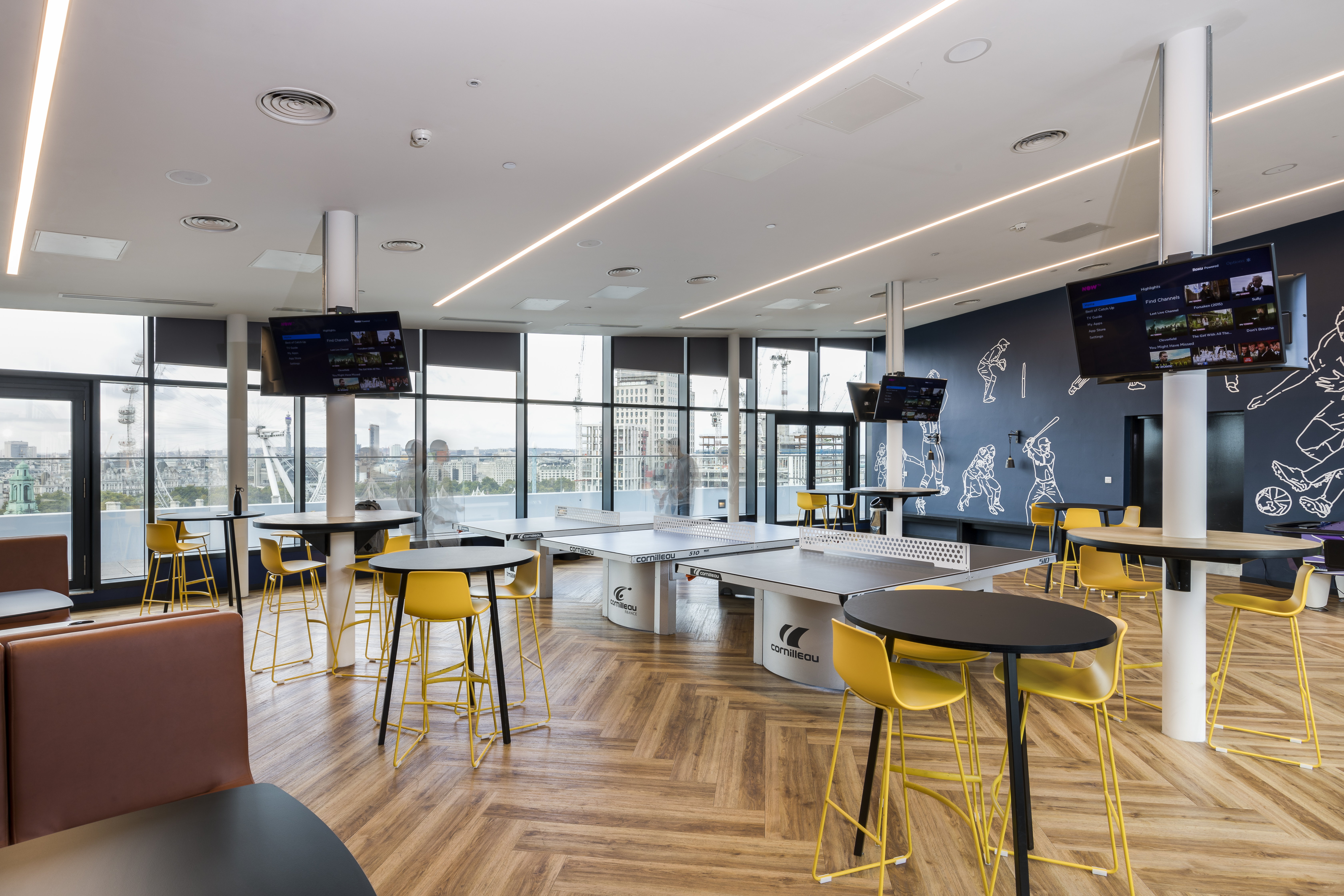 Student accommodation communal area
