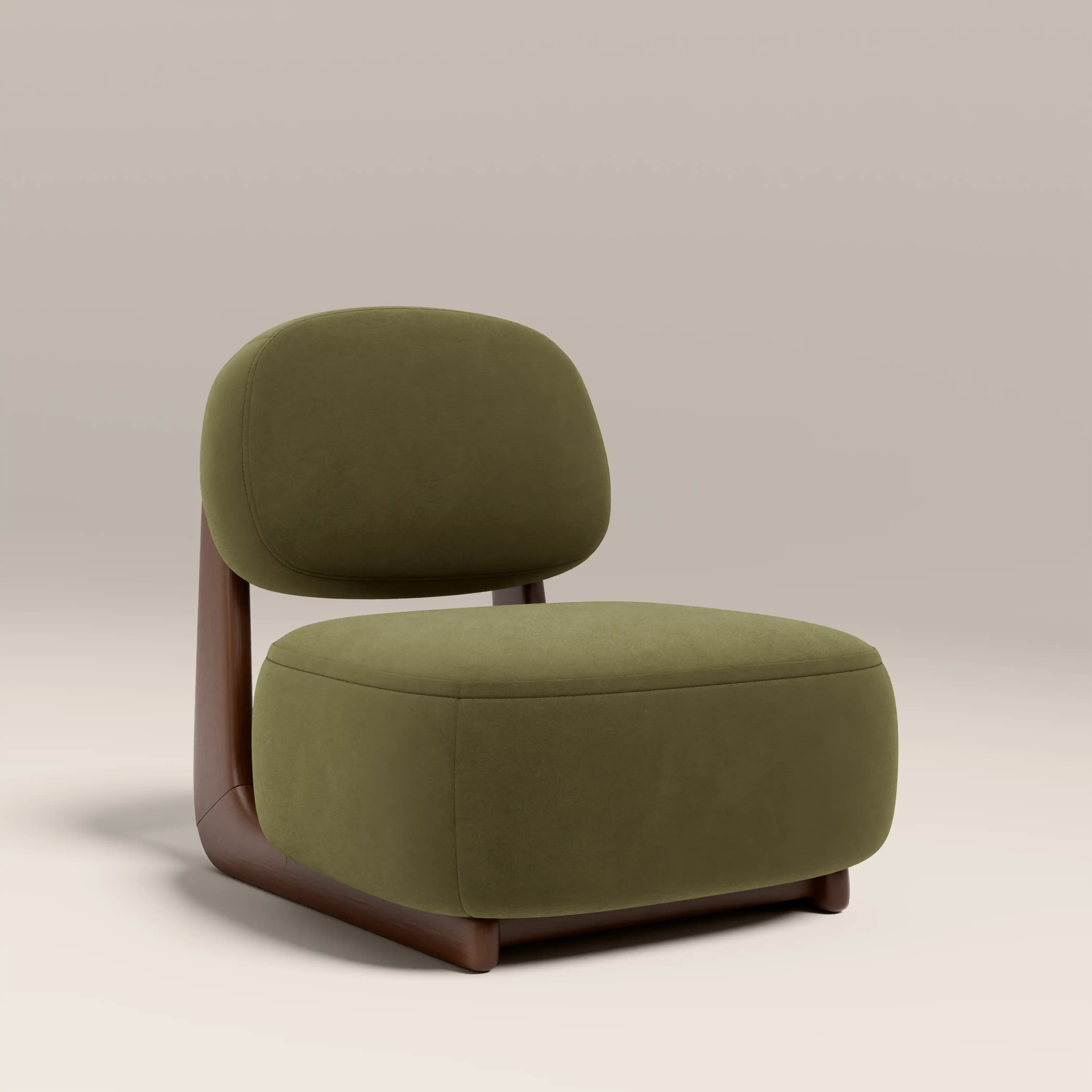 Caspian Accent Chair Caramel Brown